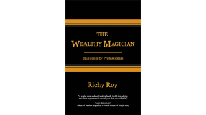 The Wealthy Magician: Manifesto for Professionals by Richy Roy