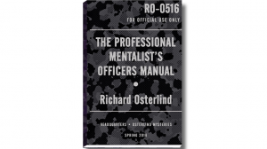 The Professional Mentalist\'s Officers Manual by Richard Osterlind