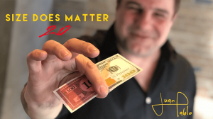 Size Does Matter 2.0 by Juan Pablo Magic (Gimmick Not Included)