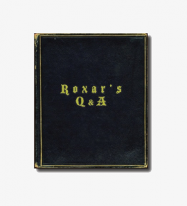 Roxars Q&A by Docc Hilford