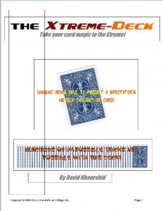 Xtreme Deck by David Khourshid